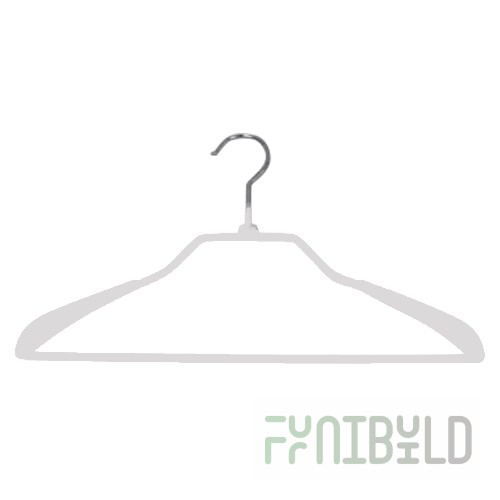 WS 036 - 39 - Metal clothes hangers (rubber coated)