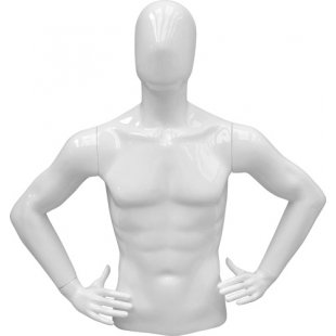 C-21-01G \ Male torso BASIC (with head), shortened