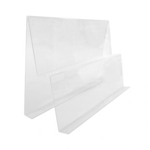 PU-300N-2Y \ Universal inclined 2-tier product stand