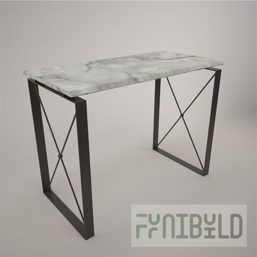 Demonstration table (MDF under PVC film)