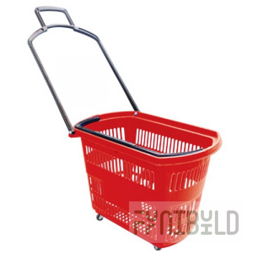 PLB-010 - Plastic trolley basket, 32 l