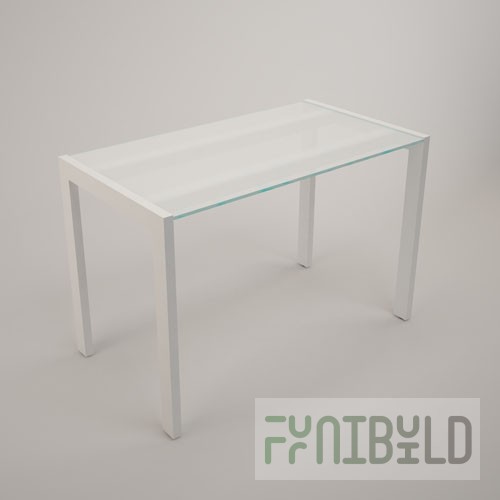 Demonstration table (Frosted glass)