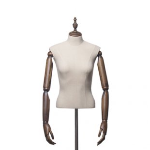 Originals 04 \ Torso Mannequin with Wooden Arms, Female