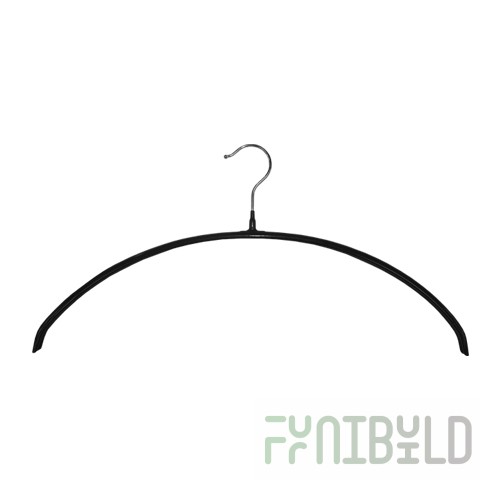 2045 WES - Metal clothes hangers (rubber coated)