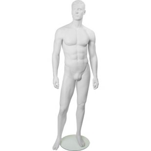 IN-30Alex-01M \ Male mannequin, sculptural