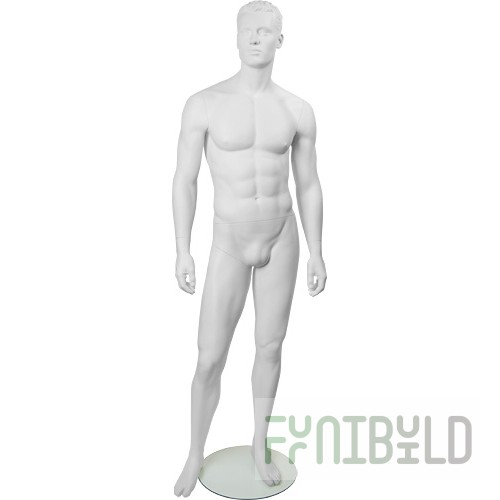 IN-30Alex-01M - Male mannequin, sculptural