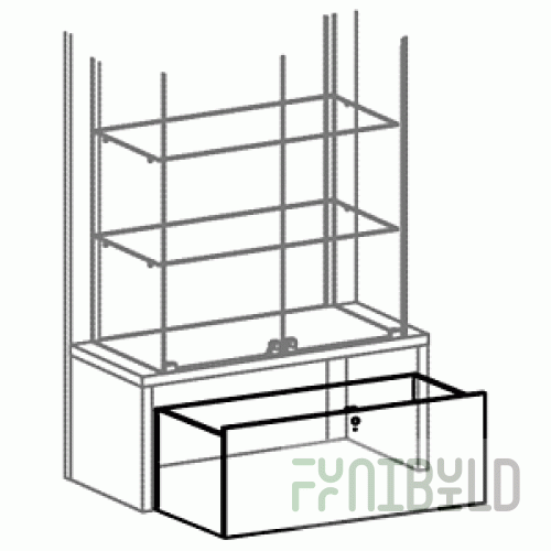 Wheeled display case