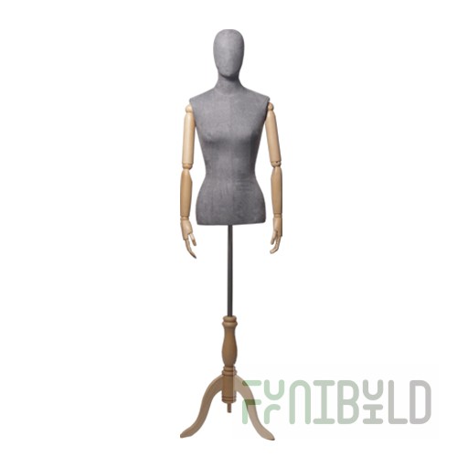 Originals 02 - Torso Mannequin with Wooden Arms, Female