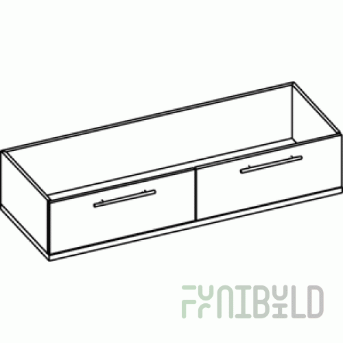 Octava 016 - Storage unit with doors for Oct.006, Oct.007