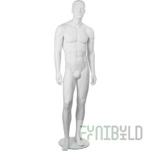 IN-32Alex-01M - Male mannequin, sculptural