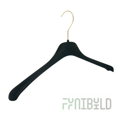 CL 42 - Velvet - velour hangers, brass hook (Italy)