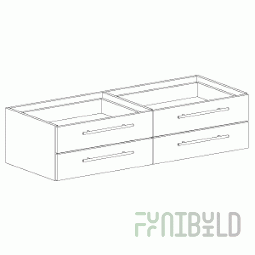 ELG - 4-Drawer Storage Unit