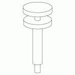 GLV 004 - Upper shelf holder