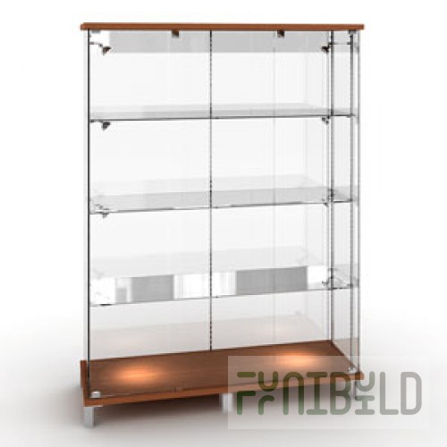 Octava 06 - Showcase with 3 shelves without lighting