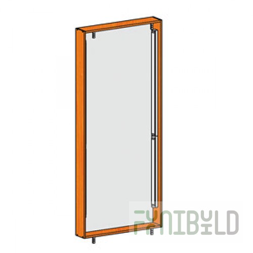 OVG100-A - Backlight for display cases with plexiglass back wall