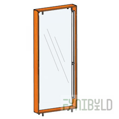 OVG120-2A - Backlight for display cases with plexiglass back wall