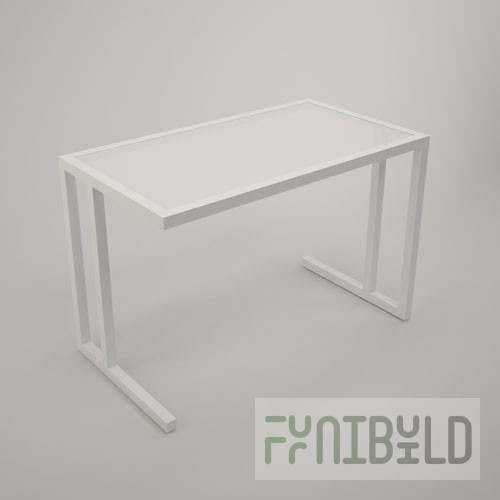 Demonstration table (Frosted glass)