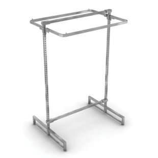 Hanger with perforated stand