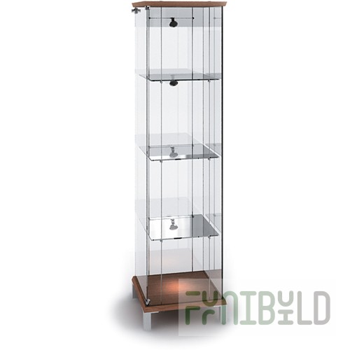 Octava 01 - Showcase with 3 shelves