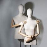 Originals 01 \ Torso Mannequin with Wooden Arms, Male