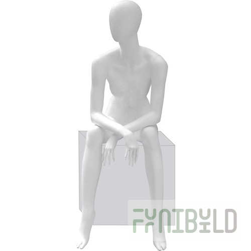 Glance Matte 09 - Female mannequin, seated
