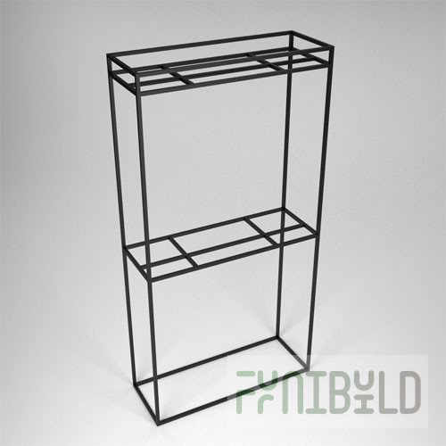 Unit 05 - Shelf frame with 2 crossbars