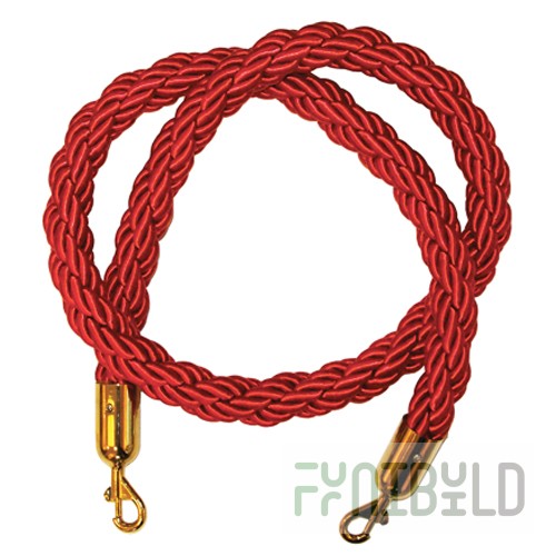 TR-G - Fencing rope with carabiners L=1.5m (braided)