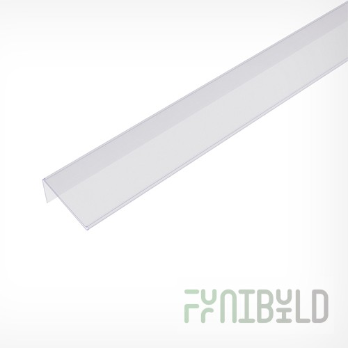 NO 339-WH-1000 - Self-adhesive shelf price tag holder