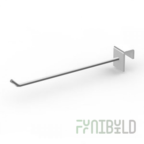 444 D18 d=5 - Straight bracket for rectangular pipe