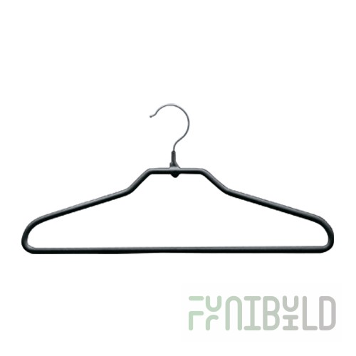 2240.WE - Metal clothes hangers (rubber coated)