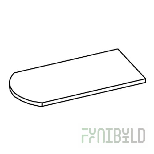 Gondola table top end