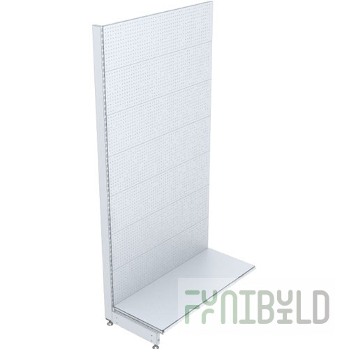 SK055 - Shelf with perforated back wall