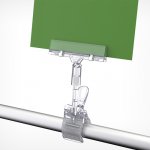 Sign Holder with Pipe Clamp