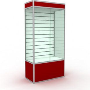 Showcase with lighting