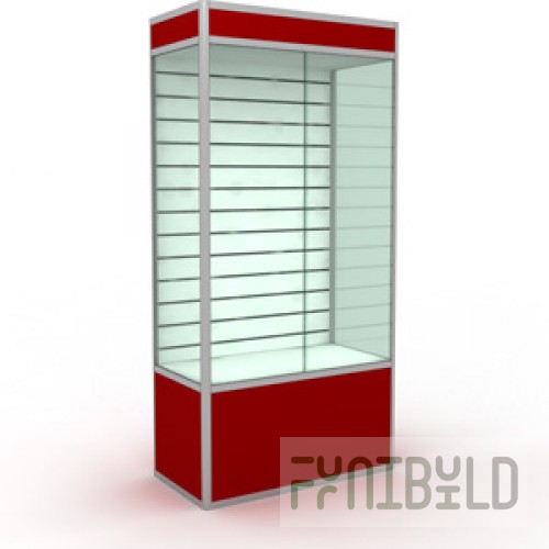Showcase with lighting