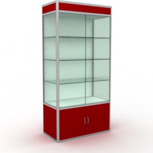 Showcase with lighting