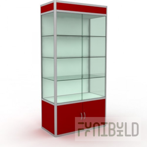 Showcase with lighting