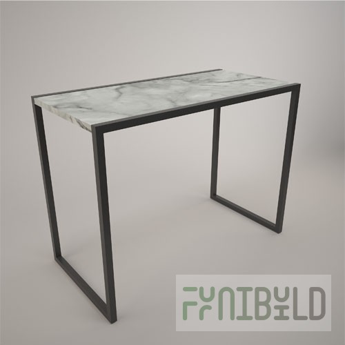 Demonstration table (MDF under PVC film)