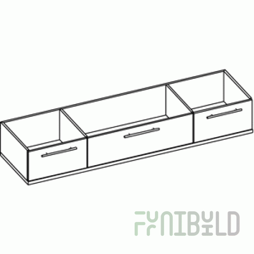 Octava 017 - Storage unit with doors for Octava.008