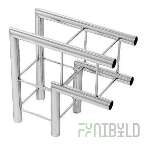 TS-080 - Corner (4 pipes) with right angle