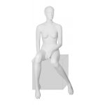 IN-11Mara-01M \ Female mannequin, seated, sculptural