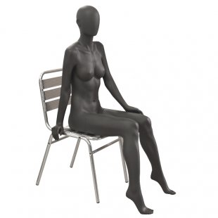 GREY 12F-03M \ Female mannequin, seated