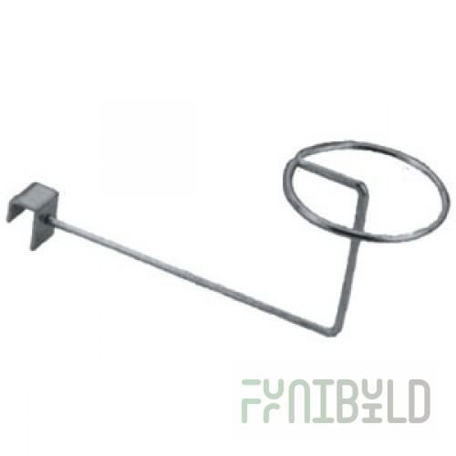 568 07 d=6 - Bracket for rectangular pipe