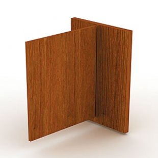 2706.98.2 \ Counter side panel, left with hinged door