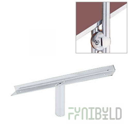 JK 050 b - Shelf support inclined 25 degrees.