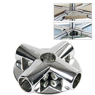 U-14 \ Corner connector 5 pipes with 4 shelves