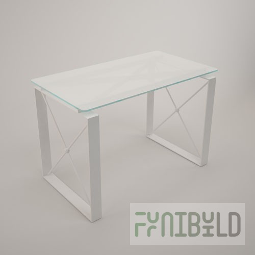Demonstration table (Frosted glass)