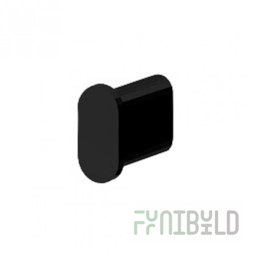 3015 - Plug for oval pipe 30x15x1.5 in