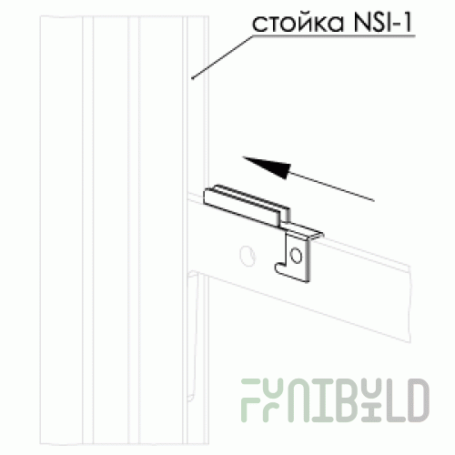 NSC - NSI-1 Rack Bracket Clamp