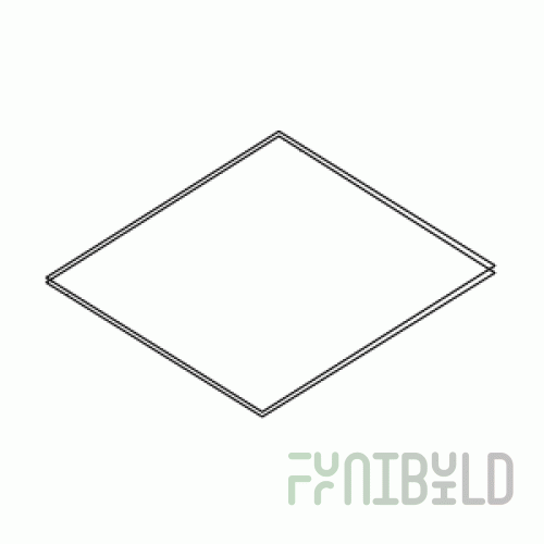 ST 004.003 - Glass shelf
